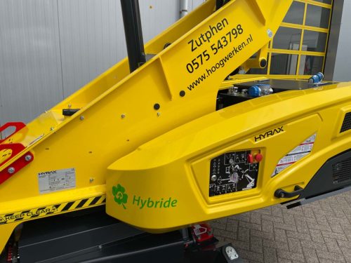 Hyrax 12 meter hybride rups hoogwerker - Kamphuis Hoogwerkers