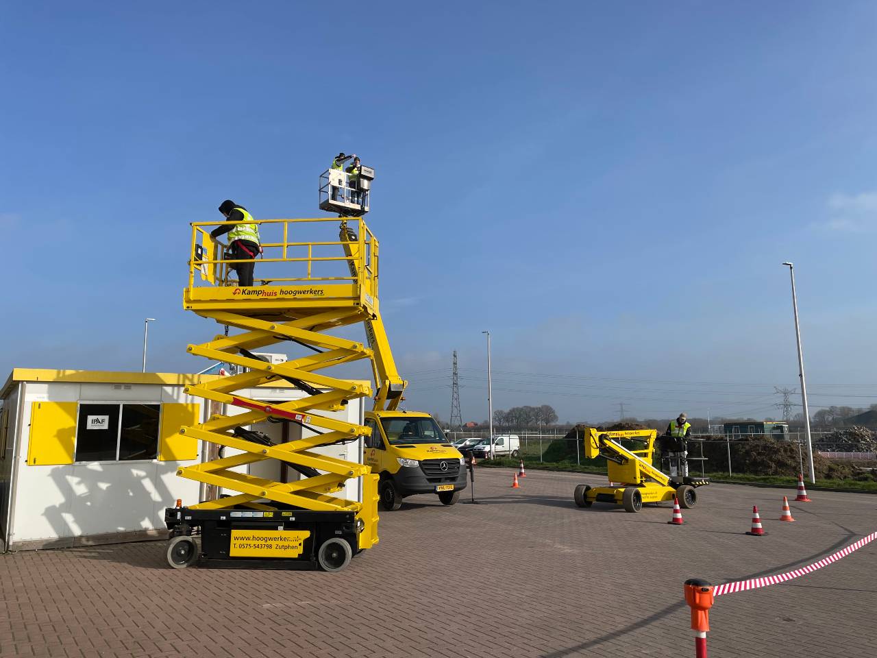 IPAF hoogwerkertrainingsdag - Kamphuis hoogwerkers