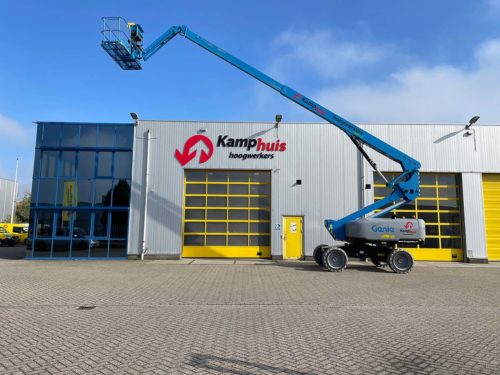 Telescoophoogwerker 21 meter Genie S60 FE foto 1 - Kamphuis Hoogwerkers