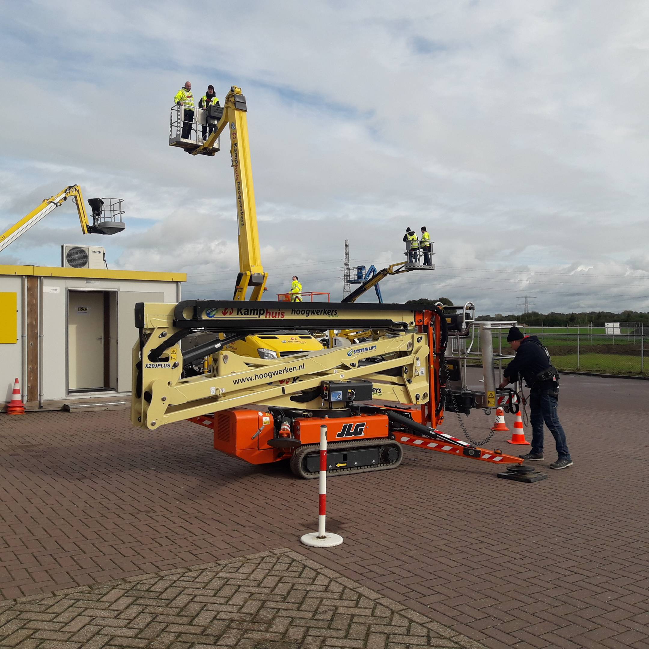 Training gestempelde spinhoogwerker - kamphuis hoogwerkers